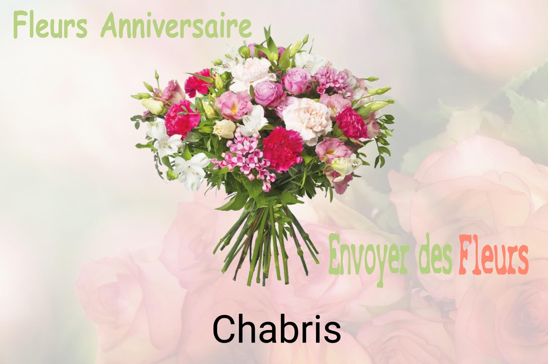 Bouquet de fleurs d’anniversaire livré à Chabris